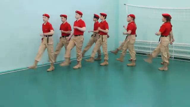 Строевая подготовка, 8 9 классы Васьково, камера 1