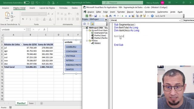 ✅VBA - Segmentação de Dados AUTOMÁTICA no Excel смотреть онлайн