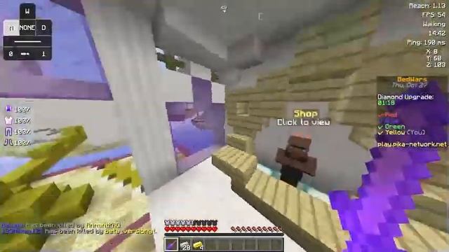 Minecraft Bedwars, But Every time I Die I Downgrade The game. смотреть онлайн