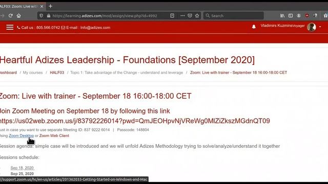 Heartful Adizes Leadership Foundations Moodle Student Guide смотреть онлайн