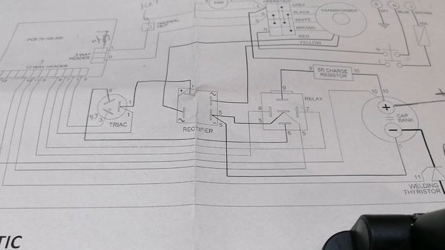 ремонт аппарата ударно-конденсаторной сварки, Taylor CDM 10. Отсутствует заряд конденсаторов. смотреть онлайн