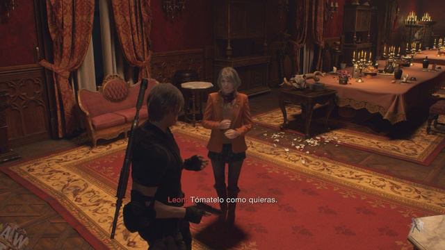 ASHLEY LIGA con LEON | Resident Evil 4 Remake en Español смотреть онлайн