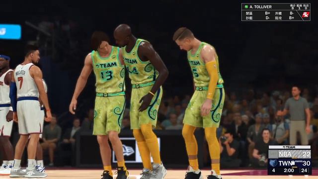 NBA 2K24_20231121 【日常遊玩-球員受傷篇】ANTHONY TOLLIVER 受傷 PS4 本世代 MyTEAM смотреть онлайн