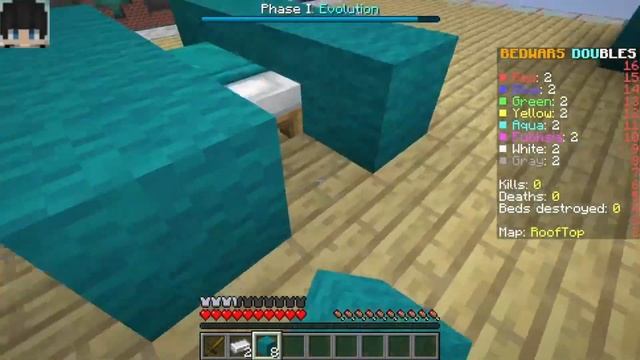 Играю в BedWars с другом! - #minecraft #bedwars #games #gaming смотреть онлайн