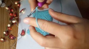 Как связать маленький кошелёк для монет.