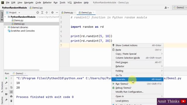 Random Module in Python | Python Tutorial for Beginners | Lecture 25 смотреть онлайн