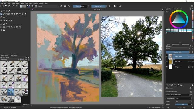Does the sky have to be blue and the leaves on the trees green? смотреть онлайн