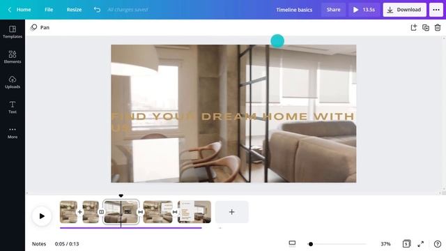 2. Timeline basics | Creating Videos with Canva смотреть онлайн