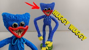 ХАГГИ ВАГГИ ✋( HUGGY WUGGY POPPY PLAYTIME ) ✋ ИЗ ПЛАСТИЛИНА   ЛЕПИМ ВМЕСТЕ