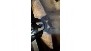 Съёмник, снятие рабочего колеса №4 от центробежного вентилятора ВЦ-75 с двигателя.