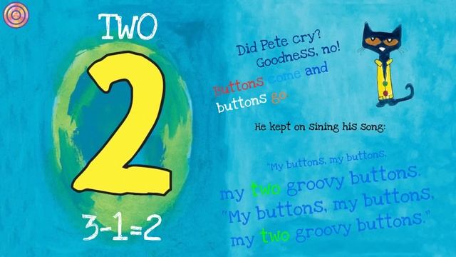 Pete the Cat and His Four Groovy Buttons | Animated Book | смотреть онлайн