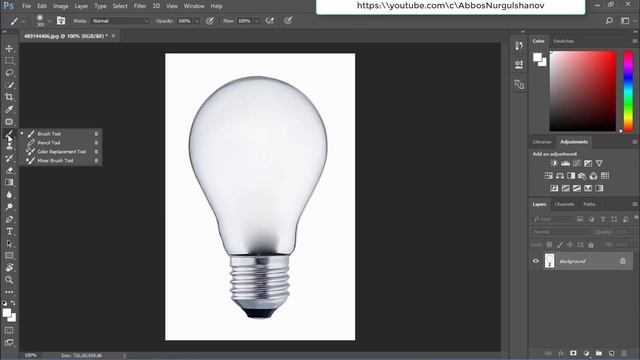How to cut extra piece of picture quickly in Photoshop смотреть онлайн