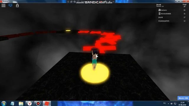 играю момо паркур роблокс смотреть онлайн