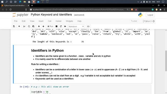Keyword in Python | Python for Data Science #PYTHON #DATA SCIENCE смотреть онлайн
