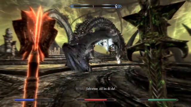Matando a Miraak en menos que se dice FUS RO DAH! смотреть онлайн
