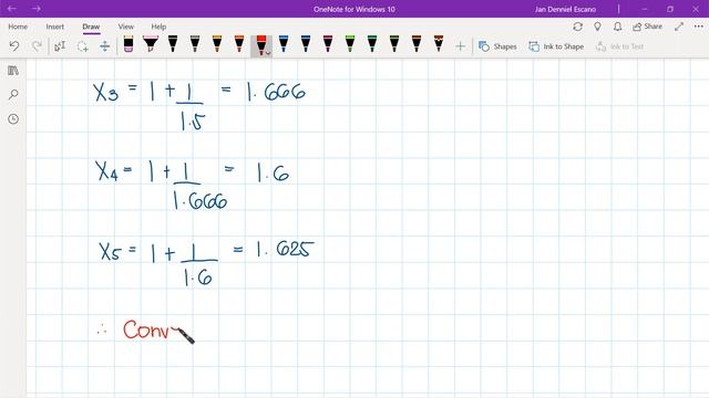 Fixed Point Iteration смотреть онлайн