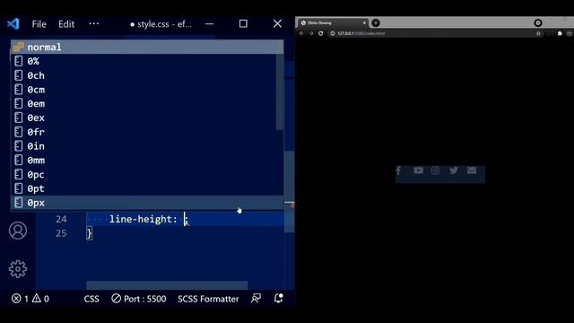 Crie agora um menu social com efeito Neon! [ HTML & CSS ] смотреть онлайн