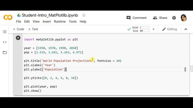 Python: MatPlotlib to create graph смотреть онлайн