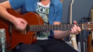 Play 'Angie' by The Rolling Stones with simple chords - acoustic guitar tutorial