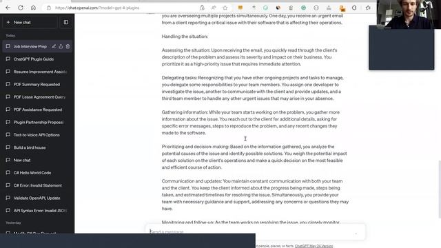 How to install Job Interview plugin for ChatGPT смотреть онлайн