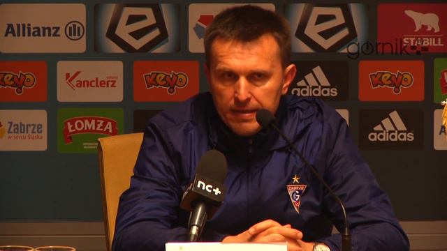 Konferencja: Górnik Zabrze 1:1 Górnik Łęczna (28.11.2015) смотреть онлайн