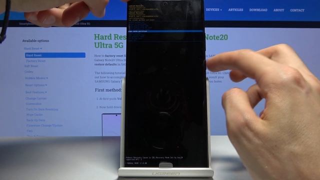 How to Wipe Cache Partition in SAMSUNG Galaxy Note 20 Ultra – Recovery Mode смотреть онлайн