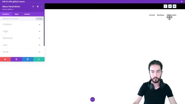 Divi : Création du header [TEMPLATE] смотреть онлайн