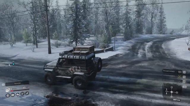 SnowRunner.Аляска.Горная река.Открываем наблюдательные вышки смотреть онлайн