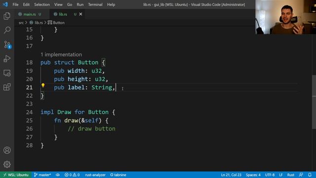 32. Using Trait Objects in Rust смотреть онлайн