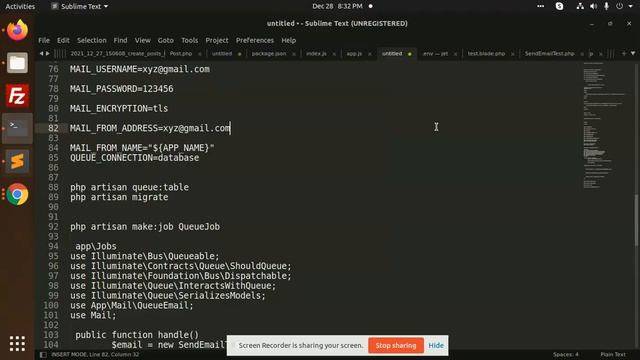 Laravel 8 Send Mail using Queue | Laravel 8 Send Mail using Queue Tutorial смотреть онлайн