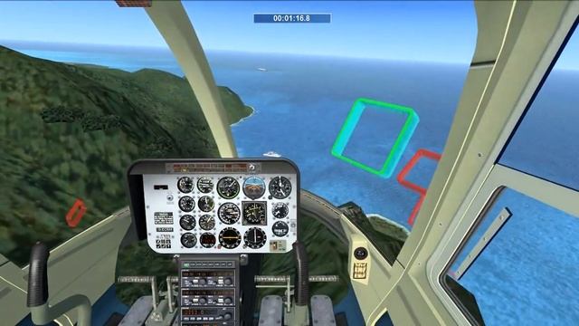 FSX extremely challenging Dodosim Bell 206 helicopter смотреть онлайн
