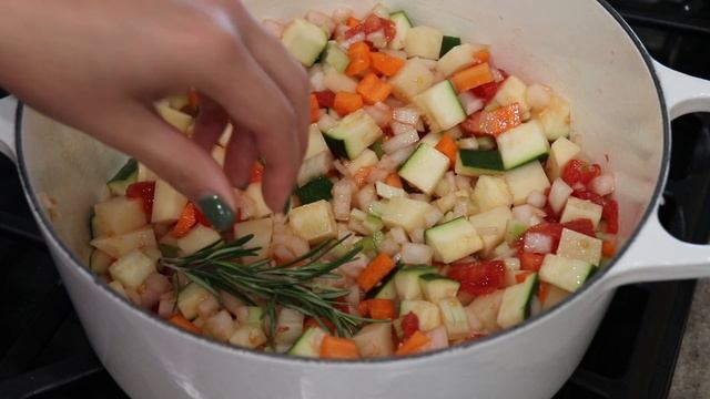 The Best Way To Make Delicious MINESTRONE Soup | Vegetable Minestrone | Anitas Delights