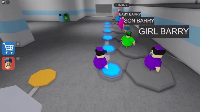 BARRY’S PRISON RUN! HARD MODE - Obby Walkthrough FULL GAME (#Roblox) #obby смотреть онлайн