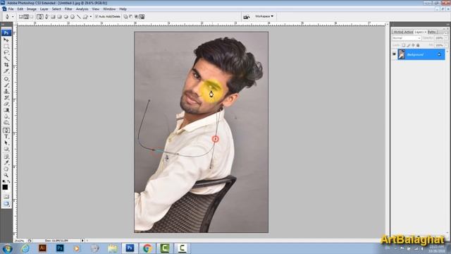 How To Use Pen Tool Inverse Problem In Photoshop Cs3 In Hindi смотреть онлайн