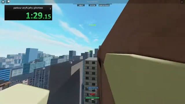 roblox parkour jeffry speedrun 2:51 world record any% смотреть онлайн