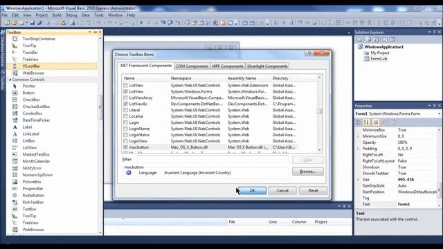 Visual Basic Mac OS X Button (Easy way with .dll) + Download Link смотреть онлайн