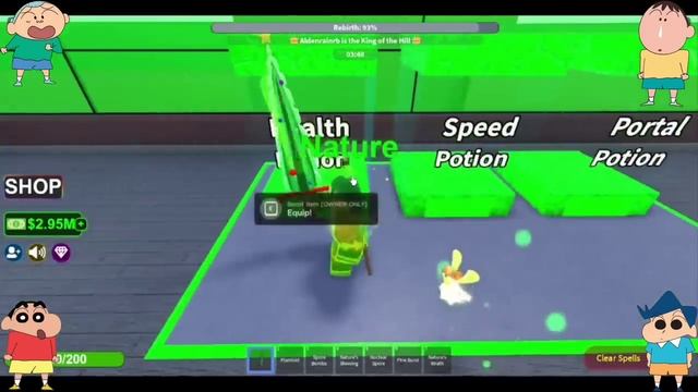 Shinchan got nature element powers ?? | shinchan and his friends playing element tycoon in roblox ? смотреть онлайн