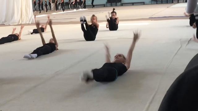 Rhythmic Gymnastics Conditioning In Russia