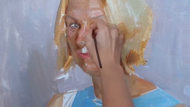 Портрет маслом. Живопись Виктории Харченко смотреть онлайн