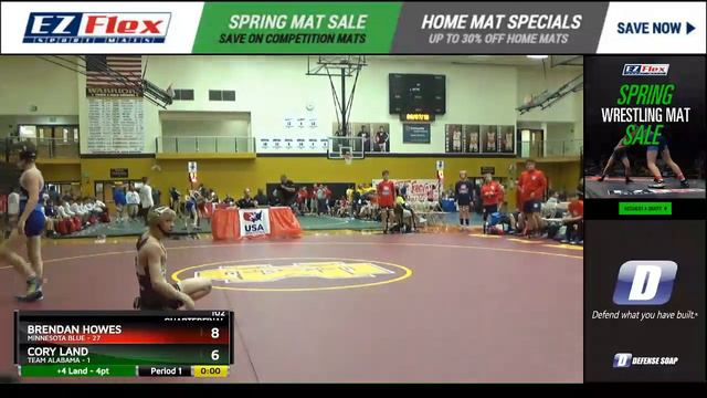 Mat 13 102 Brendan Howes Minnesota Blue Vs Cory Land Team Alabama смотреть онлайн