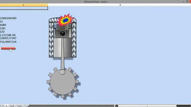 VBA EXCEL ATTENTION AU Piston + code смотреть онлайн