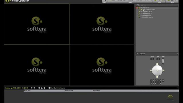 Видеонаблюдение IP-кам. Softtera.ru. Выход из зоны (угон) смотреть онлайн