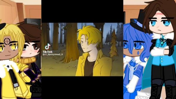 Реакция Гравити фолз и Эвр фолз на видео из Тик Тока #1