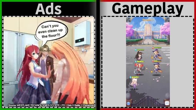 Girls X Battle 2 | Is it like the Ads? [2020] | Gameplay смотреть онлайн