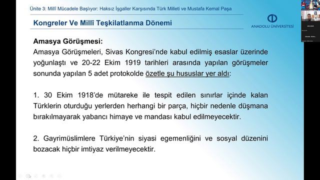 ATATÜRK İLKELERİ VE İNKİLAP TARİHİ 1 ( UNİTE 3 - 4 ) смотреть онлайн