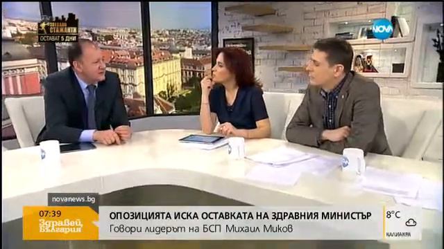 Миков: Москов и ГЕРБ правят така, че хората да плащат повече за здраве - Здравей, България смотреть онлайн