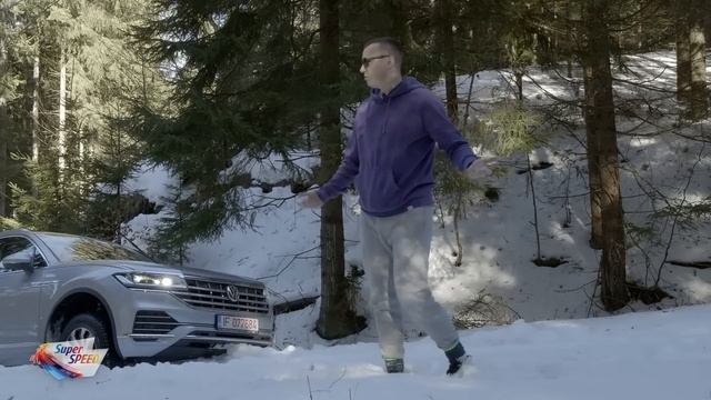 TEST: cum se descurca pe zapadă un VW Touareg V6 TDI 231 CP смотреть онлайн