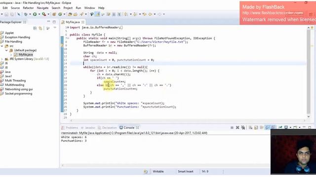 JAVA EXP 10 |FILE HANDLEING| смотреть онлайн