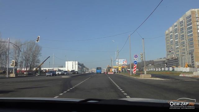 Как проехать в новый сервис Oem-zap на Новоясеневском проспекте д. 3А, стр. 2 смотреть онлайн