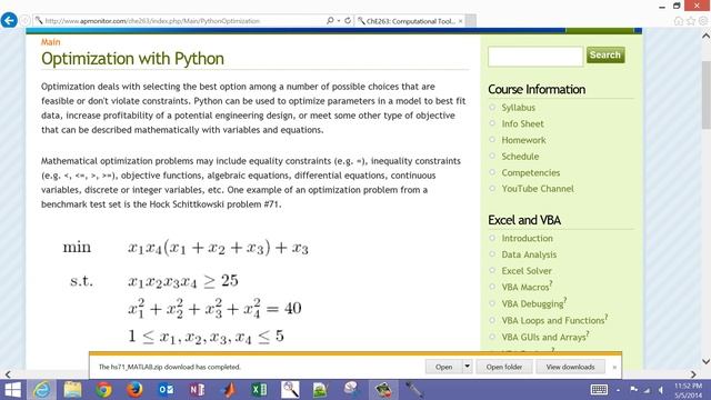 Mathematical Optimization with Python смотреть онлайн